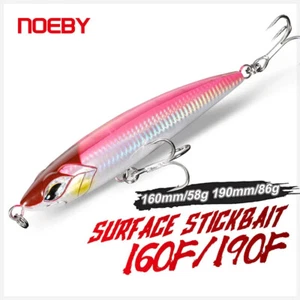 NOEBY Topwater Pencil Fishing Lures 16/19cm Floating Stickbait Wobble Saltwater - Picture 1 of 14