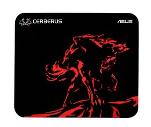 ASUS Cerberus Mat Mini Tappetino Mouse Gaming Nero, Rosso, 250x210x2mm - Foto 1 di 4
