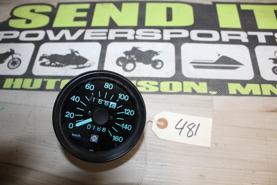 23	Ski-Doo (Late 80's) Mach 1	Speedometer 168 miles - Image 1 of 1