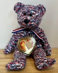 Ty Beanie Babies "USA" mit Fehlern Retired RARE 2000 - Bild 1 von 4