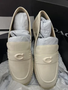 coach leather loafers women 9.5 - Picture 1 of 10
