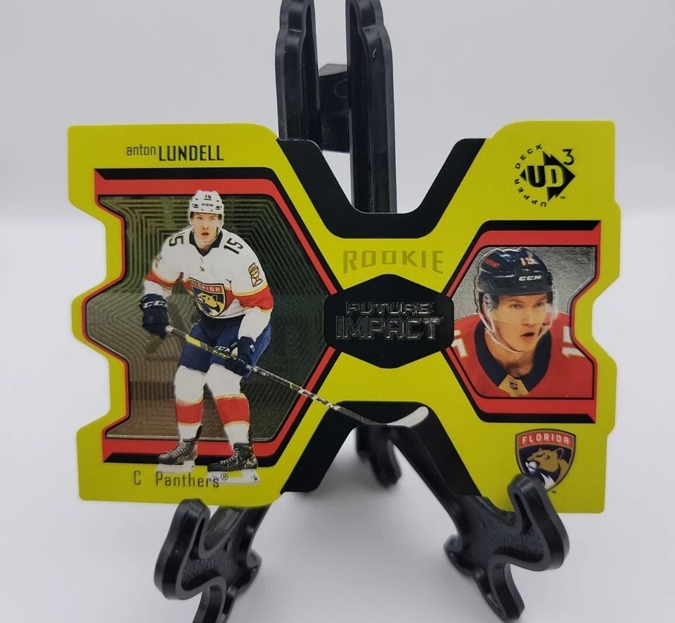 2021-22 Upper Deck Extended  Future Impact Anton Lundell UD3-33 /1000 Panthers🔥 - Image 1 of 2
