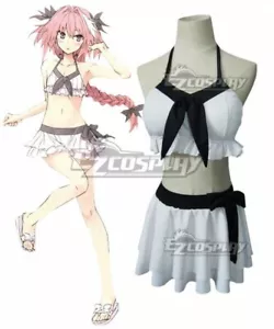 Traje de baño Fate Grand Order Fate Apócrypha Rider Astolfo niñas fiesta disfraz - Imagen 1 de 3