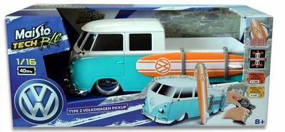 Maisto Tech Voiture Télécommandée "Volkswagen Type 2 Pickup Surf" (1:16) R/C - Bild 1 von 2