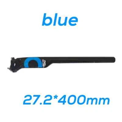 Tija de sillín de bicicleta de carretera de montaña de carbono completa piezas de bicicleta 27,2/30,8/31,6*350 mm/400 mm Foto 1 de 4