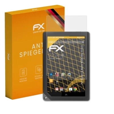 atFoliX 2x Schutzfolie für Barnes & Noble NOOK HD+ 9 Inch matt&stoßfest - Bild 1 von 4