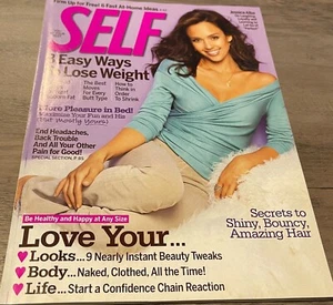 SELF-You At Your Best Magazine February 2010 Jessica Alba Ways To Lose Weight - Picture 1 of 4