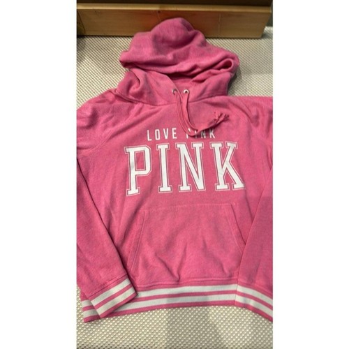 UNDERCOVER Felpa con cappuccio grande rosa Victoria's Secret Love rosa