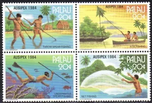 Palau 1984 - "Fishing" - Complete Set MNH - Picture 1 of 1
