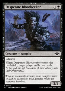 Desperate Bloodseeker - NM/M - Outlaws of Thunder Junction - MTG - Picture 1 of 1