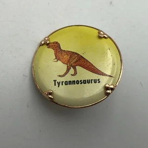 TYRANNOSAURUS Rex Dinosaur Brooch Pin Hong Kong Vending Prize? T-Rex Vintage - Picture 1 of 14
