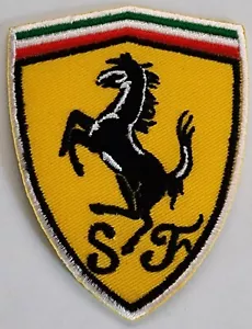 Ferrari Automotive bestickte Bügelbild Patches 2 3/4 x 3 1/4" - Bild 1 von 1