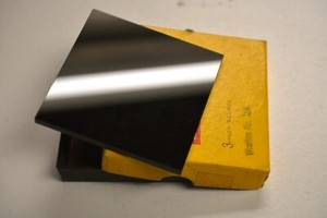 Wratten 18A UV PHOTOGRAPHY 3x3 inch 75mm EXCELLENT RARE! UV-IR Same Day Ship!