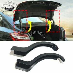 2X Black trunk arm hinge cover garnish fit For Honda Accord 4DR sedan 2014-2017 - Foto 1 di 9