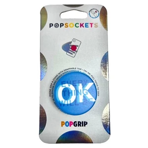 PopSockets Everything Will Be OK Pop Socket Popsocket Popgrip Blue - Photo 1 sur 5