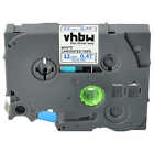 Tape compatible with Brother PT D450 D210BK D400 D400VP D210VP D215e Blue/White