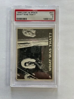 1966 LOST IN SPACE Card #47 What was That?   PSA3 - Image 1 of 2