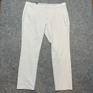 Holderness & Bourne The Garvey Pant Mens 42x32 Stone Tailored Fit Golf Trousers - Picture 1 of 10