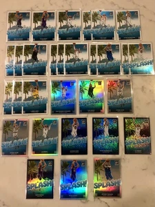 Optic Splash Holo Purple Shimmer Lot X30 Lebron James Luka Doncic Curry SGA ANT - Picture 1 of 24