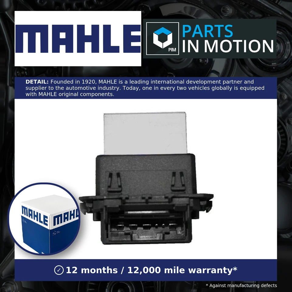 Heater / Blower Resistor fits RENAULT MEGANE Mk3 2008 on Regulator Rheostat New - Image 1 of 4