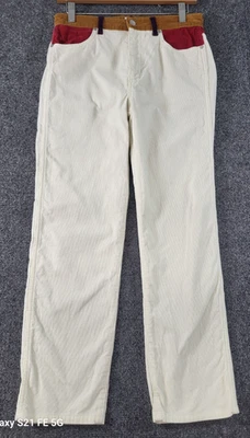 Vtg Wrangler Special Edition Peter Max Corduroy Pants Womens 29x27 Retro Cowgirl - Image 1 of 4