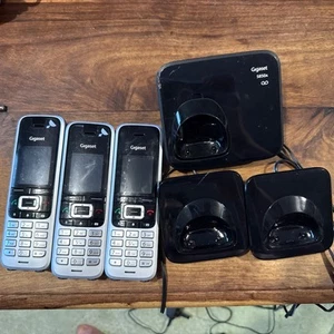 1 x Gigaset S850A + 2 S850H Przedłużacz różne telefony domowe - Zdjęcie 1 z 4