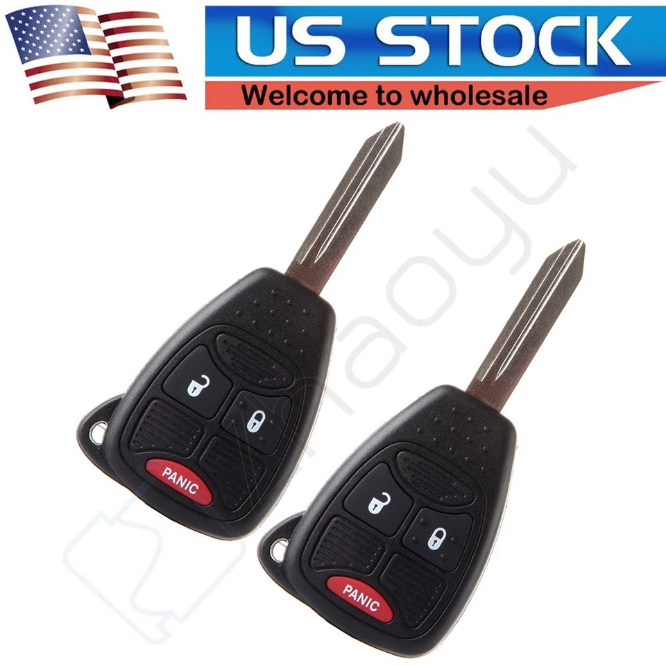 2 para Dodge Durango Nitro 2004 2005 2006 2007-2010 sistema de entrada remota sin llave Foto 1 de 4