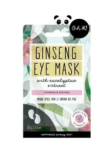 Oh K Ginseng & Eucalyptus Under Eye Mask. 1 Pair - Picture 1 of 5