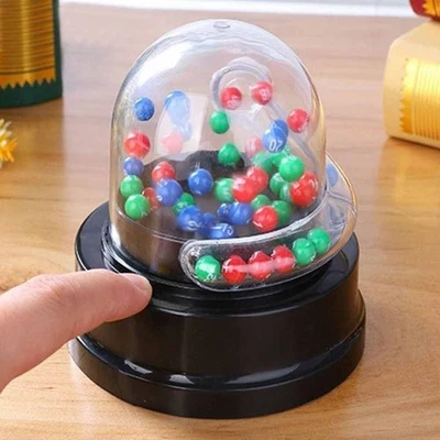 Kleine elektrische Lotterie-Maschine – Party-Lotto-Spielmaschine Jackpot - Bild 1 von 4