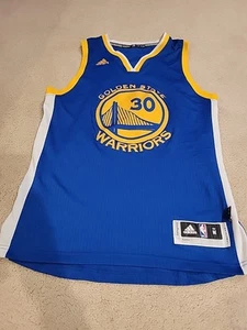 ADIDAS NBA Golden State Warriors Stephen Curry #30 Swingman Jersey Away Medium - Picture 1 of 9