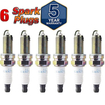 6Pcs for ngk 9723 Spark Plugs - Laser Iridium SILZKR7B11 For Hyundai - Image 1 of 4