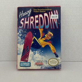 Heavy Shreddin&rsquo; Nintendo NES Original Game Cartridge In Box Parker Brothers