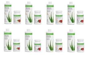 Herbalife Aloe Concentrate mango 16 floz and Herbal Tea Original 1.8 oz (51g) - Picture 1 of 9