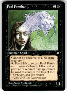 Foul Familiar Ice Age Regular MTG Magic NM - Picture 1 of 2