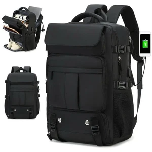 Reiserucksack 15,6" USB Ladeschuhfach Herren Damen Handgepäck - Bild 1 von 4