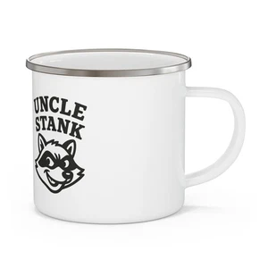 Offizieller Onkel Stank Emaille Camping Becher, Outdoor Kaffeetasse, Reisebecher - Bild 1 von 5