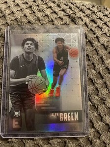 2021-22 Panini Chronicles Essentials Draft Picks Jalen Green #104 RC Rookie