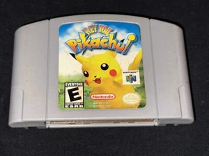 Hey You Pikachu (Nintendo 64, 1999) Cleaned / Tested / Authentic - N64 - Picture 1 of 4