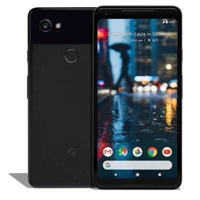 Google Pixel 2 XL Just Black Cellphone 64 GB Verizon 4G LTE Smartphone - Image 1 of 3