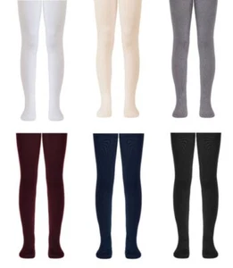 #4С-03СП(000) - #5С-07СП(000) - Tip-Top Conte-Kids Classic Solid Cotton Tights f - Picture 1 of 21