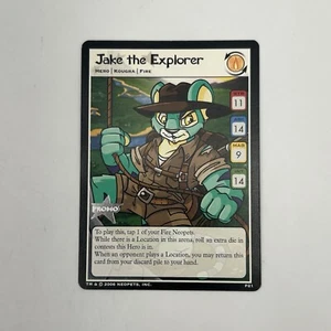 Jake The Explorer 2006 Neopets Promo Collectible Card Rare - Picture 1 of 6