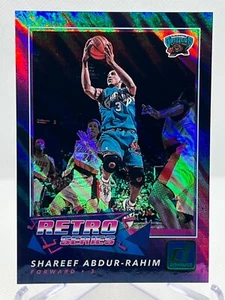 SHAREEF ABDUR-RAHIM 2017-18 Panini Donruss #21 Serie Retro Inserto Green Flood - Imagen 1 de 2