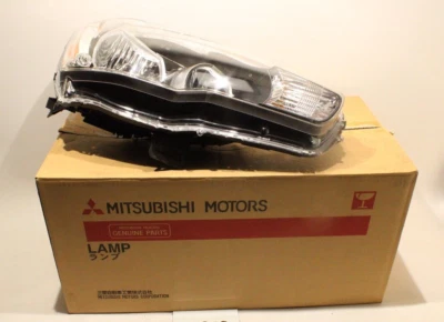 New OEM Genuine Mitsubishi Headlight Halogen 2008-2017 Lancer 8301C362 RH nice - Image 1 of 4