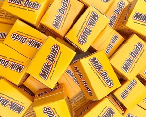Milk Duds Chewy Chocolate Caramel, Bulk & Delicious Mini Boxes Candy (2 Pounds) - Picture 1 of 7