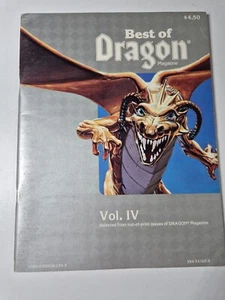 Best of Dragon Vol IV, TSR, VGC - Foto 1 di 12