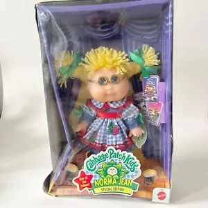 Bambola giocattolo vintage nuova con scatola cabbage patch kid Norma Jean edizione speciale 1998 anni 80 LEGGI - Foto 1 di 13