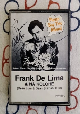 Frank DeLima Please Buy This Album 1989 Cassette Signed Hawaiian Comedy VG+/VG - Image 1 of 4