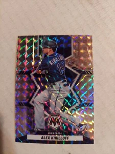 2022 Panini Mosaic White Sparkle Mosaic Prizm Alex Kirilloff #85 - Picture 1 of 2