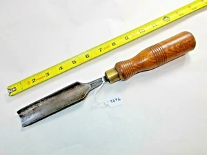 Gouge, Vintage BURYS & CO. Woodworkers 1-1/16" Wide Gouge, Sheffield, England - Picture 1 of 7
