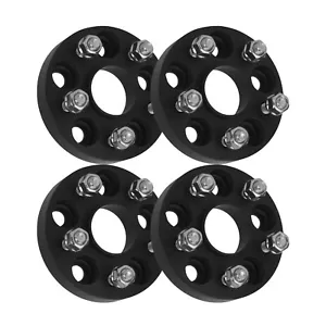 4Pcs 1" 5x100 Hubcentric Wheel Spacers 12x1.25 For Subaru Impreza WRX 2.5 FR-S - Picture 1 of 11